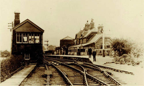 03 Hedgeley Station circa 1900.