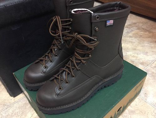 Danner: Hood Winter Light 8" Brown Insulated 200G Waterproof GORE-TEX Boots