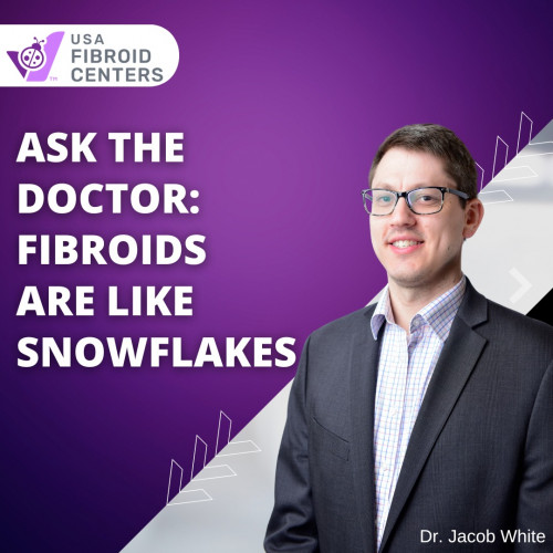 Ever wonder how Fibroids are like snowflakes? Every individual's fibroid case is different; each fibroid can cause its own unique set of symptoms. https://www.usafibroidcenters.com/blog/ask-the-doctor-fibroids-are-like-snowflakes/