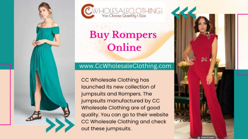 More details at: https://www.ccwholesaleclothing.com/JUMPSUITS-ROMPERS_c_224.html