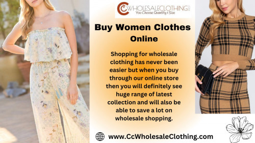 Get more detail by visiting at: https://www.ccwholesaleclothing.com