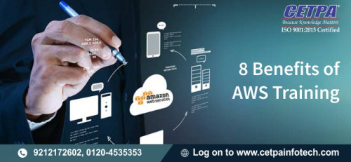 Why did you choose Cetpa for AWS Training & certification.At this institute  You will get better knowledge of programming and how to implement it for actual development requirements in the industrial projects and applications or  Enhanced knowledge on the web development framework. Using this framework, you can develop dynamic websites swiftly and Design, implement and develop important applications in an AWS environment.So these are the benefits of aws training course at cetpa after completion of course will provide 100% job placement support.For More information about aws certification contact now best IT Training Institute and call now cetpa service provider  9212172602.