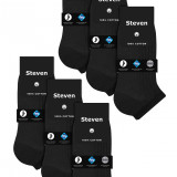 A-042-Mens-3-Pair-100-Ankle-Cotton-Socks-BLK-PACK-X6