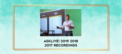 ASKLIVE! 2019 2018 2017 Recordings