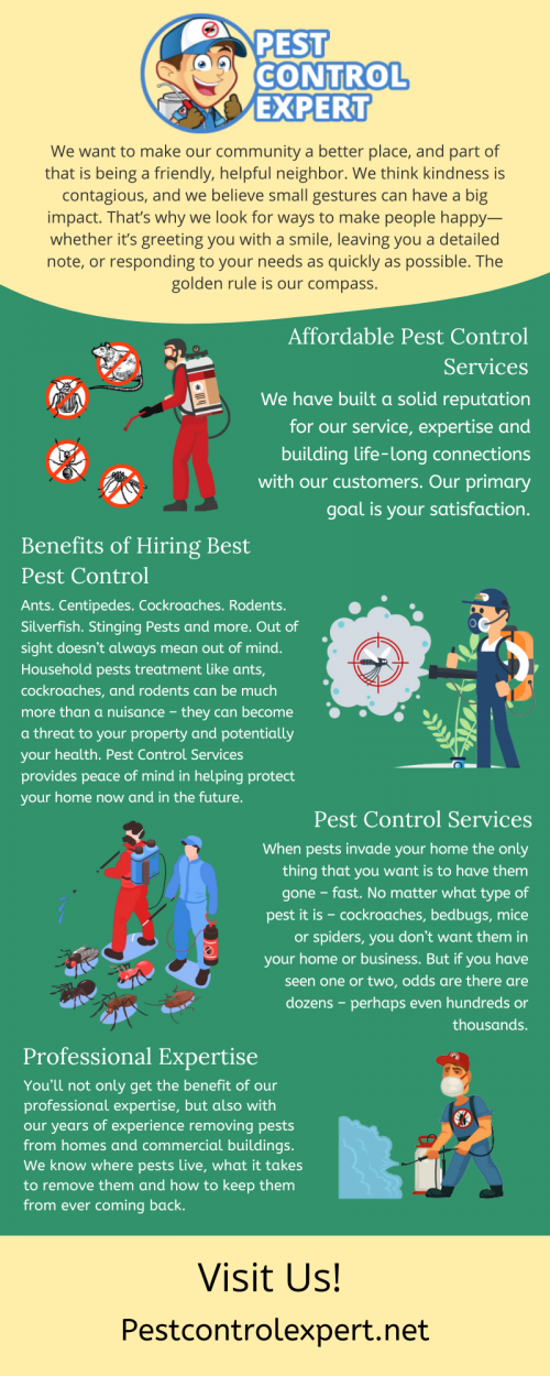 Affordable Pest Control Services Pest Control Expert
