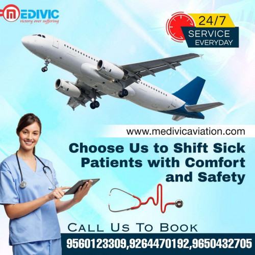 One of the top-tier technologies utilized in air ambulances is Medivic Aviation Air Ambulance Services in Mumbai. You can contact us any time and from any place. We provide well-maintained charter planes and commercial flights to move the emergency patient where you need them to be.

Website: http://bit.ly/2kOmWXn