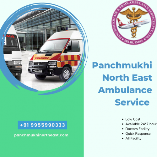 Panchmukhi North East Ambulance Service in Imphal is providing 24*7 hours running ambulance service to patients at a very low cost of transportation. We are providing the best solution to transfer the patient’s emergency and non-emergency conditions.  We are situated in Guwahati, Assam, and provide services to whole northeast cities. 
More@ https://bit.ly/3XE2Ht5