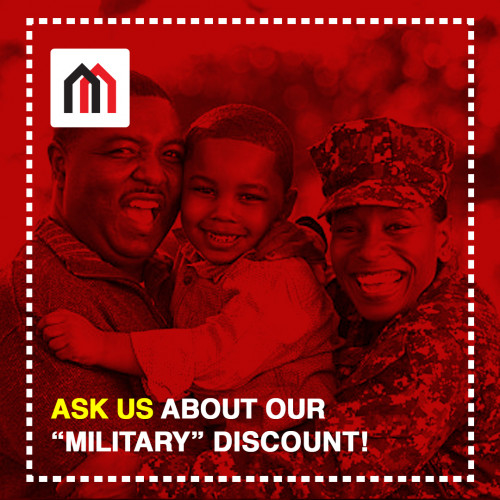 Ask Us About Our Military Discount!