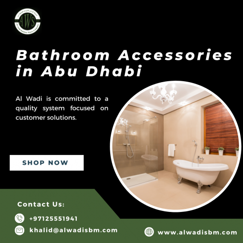 Founded Al Wadi Sanitary Wares Company in 1980 Ad, where we are not the only ones in this area and but we Distinguished sell and supply sanitary ware, including internal and external. Defined also supply and sale of all products, Gardening Supplies, and construction materials for the project work and home.

Our Website: https://alwadisbm.com/
Business Email: khalid@alwadisbm.com
Address: Mussafah M9, Abu Dhabi UAE
Phone: 97125551941

#bathroom #bathroomaccessories #bathroomaccessoriesinabudhabi #fitting #dubai #uae