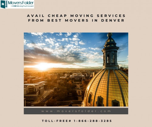 Avail Cheap Moving Services from Best Movers in Denver