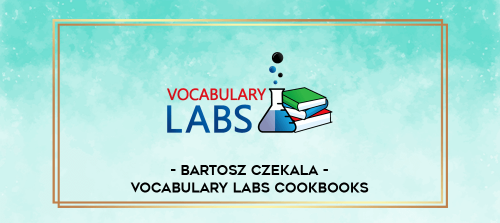 Bartosz Czekala Vocabulary Labs Cookbooks