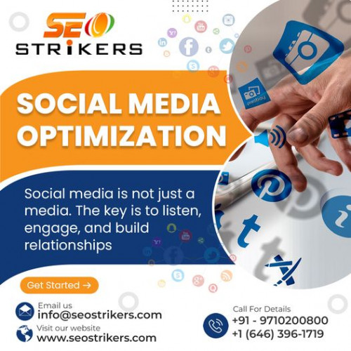 Build meaningful connections with your customers and grow your brand on all social channels with our social media marketing services in USA.
For any inquiries visit now: https://www.seostrikers.com/smo.html
