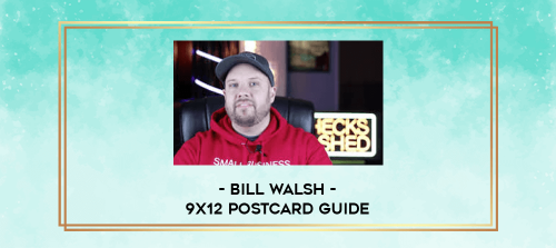 Bill Walsh 9x12 Postcard Guide