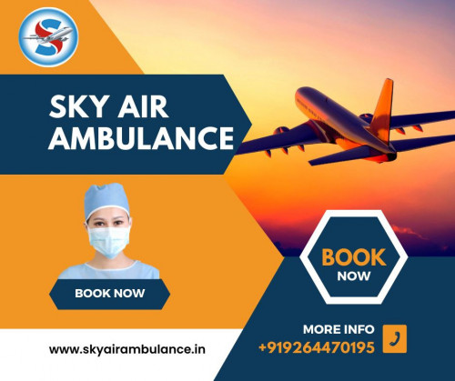 Sky Air Ambulance from Kolkata to Delhi is standing to transfer the patient with splendid medical services at the lowest charge. We offer all medical tools to the patient during transportation under the supervision of the medical crew. 
More@ https://bit.ly/2QSyqao