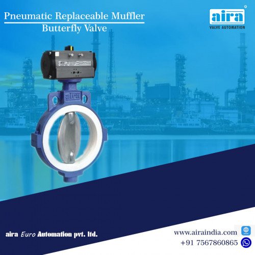 Aira Euro Automation is a leading butterfly valve supplier in India. Aira has a wide range of butterfly valve which is operated by pneumatic actuator, gear & lever.