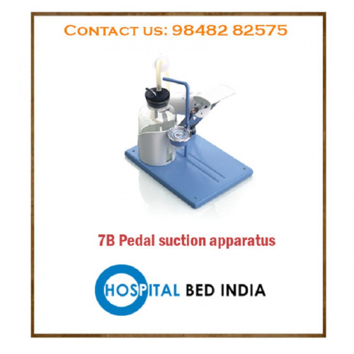 Buy Suction Machines in India at best prices. Hospital Bed India offer various types of Suction Machines.
For More Info Visit : http://hospitalbedindia.com
Email Us : mohankmadan@gmail.com 
Call : 9848282575