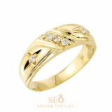 Cincin-perak-single-pasangan-kadar-925-lapis-kuning-o-71