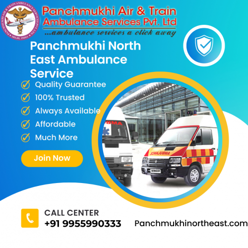 Panchmukhi North East Ambulance Service in Jorhat is providing the best facilities to shift the patient to the hospital in a safe manner without any tension. We are also serving emergency and general patients. We are also providing bed-to-bed transportation for patients in North East cities.
More@ https://bit.ly/3EOcuoW