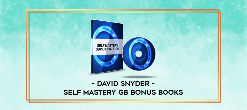 David Snyder Self Mastery GB Bonus Books