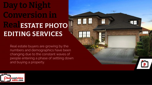 Day to Night Conversion in Real Estate Photo Editing Services