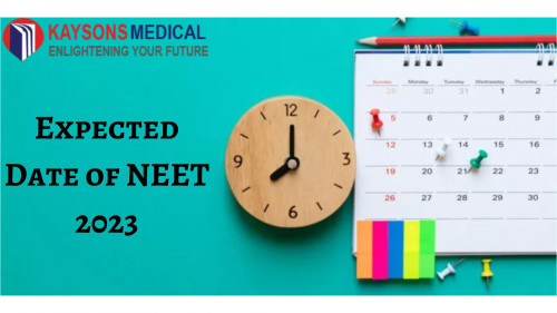 Expected date of NEET 2023