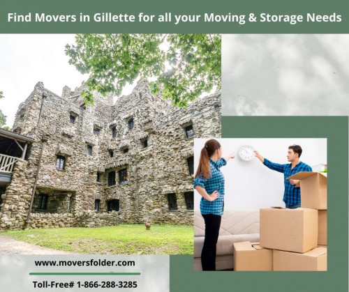 Find Movers in Gillette for all your Moving & Storage Needs