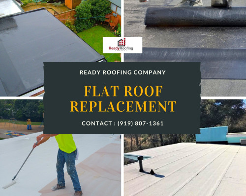 Ready Roofing is a trusted, BBB-accredited roofing company offering flat roof replacement services in the Raleigh, NC, area. 100% satisfaction guaranteed!
