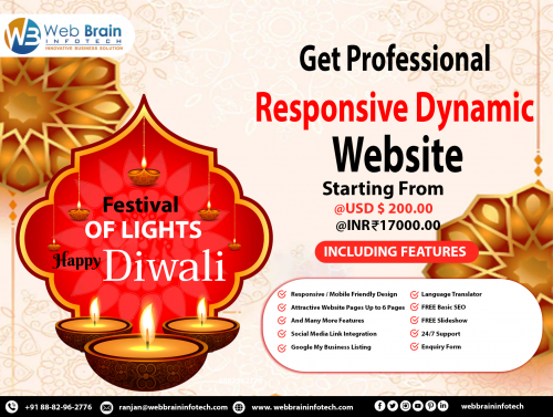 Get professional Responsive Dynamic Website