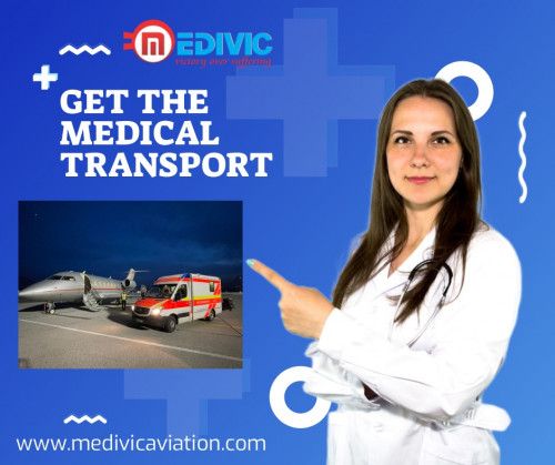Medivic Aviation Air Ambulance in Dibrugarh provides a cost-effective alternative to transferring patients. Our helpful team 24 hours ready to provide all medical convenient medical care and comfort while the shifting hours.
More@ https://bit.ly/2EGzdpi