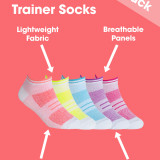 Girls-Trainer-Socks-with-Mesh-Insert-INFOPANEL-2