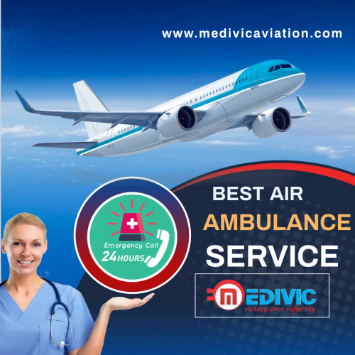 Medivic Aviation Air Ambulance in Jabalpur offers the top-rated medical emergency medical shifting service with all optimum medical convenience for the prompt shifting of the patient in any medical issue.  

More@ https://bit.ly/2LkDAqI