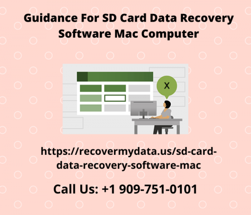 Guidance For SD Card Data Recovery Software Mac Computer