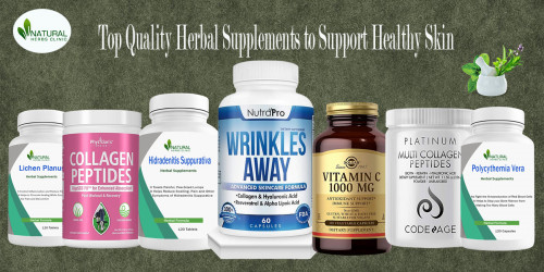 There are lots of vitamins and Herbal Supplements for Skin Diseases available that can support keeping your skin healthy. https://www.naturalherbsclinic.com/blog/skin-diseases-10-top-quality-herbal-supplements-to-support-healthy-skin/