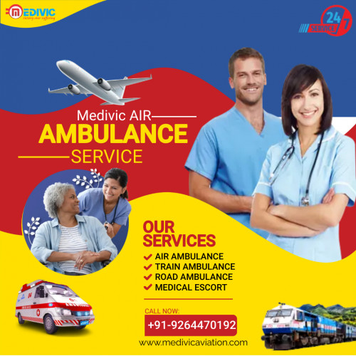 Medivic Aviation Air Ambulance Service in Bhubaneswar provides an outstanding and improved medical transport service with all therapeutic setups for the expedient shifting of the patient in any emergency and nonemergency medical cases.

More@ https://bit.ly/2W0vtr2