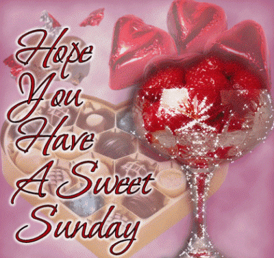 Hope You Have A Sweet Sundayt Glass Glitter