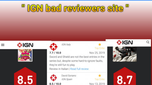 For people that didn't know, ign has many different reviewers