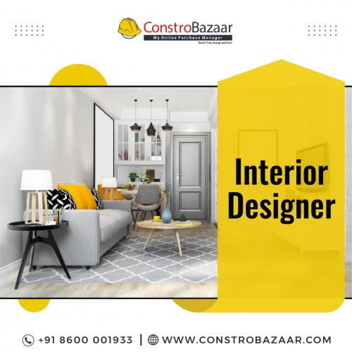 Interior Designer
For Buyers: ConstroBazaar works as an online purchase manager which identifies only the qualified sellers, matches them as per your requirement, helps you negotiate the best price and finalize the orders, reducing your time, energy and cost substantially. - One stop place to find only the authentic sellers who are Original Equipment Manufacturers (OEM) of the construction materials and services that precisely match your product or service type, estimated order quantity and delivery location requirement. - One stop place to compare same category materials and services from different OEMs. - An online place to get the best possible price without the hassle of negotiations with multiple sellers via a request for quotation or reverse auction. - One stop place to find innovative, recently launched and even discounted materials and services. - Online place for managing the inventory most effectively. - Only place to get data analysis and reports that will help you save time, energy and costs. Call for more details - 8600001933 or Visit:  
https://www.constrobazaar.com/