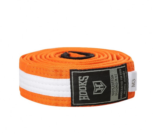Hooks Jiu-Jitsu carries multiple kinds of BJJ belts to represent your style whichever higher level the game you will be in. We created this belt to be easy to tie so it's an excellent entry level Brazilian Jiu-Jitsu for training and competition. Our Jiu Jitsu gi belts are IBJJF approved and created with the best features to be extremely durable. All of our belts are simple to tie and will always be securely in place when you are training. These include quality color rank belts at an affordable price. We have apparel and accessories for everyone from children to teens to adults to achieve their goals in their lives. The Jiu Jitsu belt has five levels-white, blue, purple, brown, and black. The ranking and progression of the BJJ belts are awarded in different colors. Look at our selection of BJJ belts on sale today. Visit https://hooksbrand.com/collections/belts
