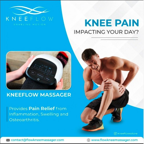 We at kneeflow want to help you get back your mobility and return t activities you love by leaving your chronic knee pain behind.
More Detail: https://flowkneemassager.com/products/kflwm
#kneeflowmassager #kneeflow #massager #knee #flow #help