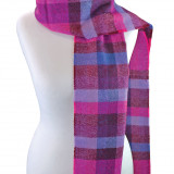 Ladies-Check-Tartan-Scarf-GL581-PINK-3