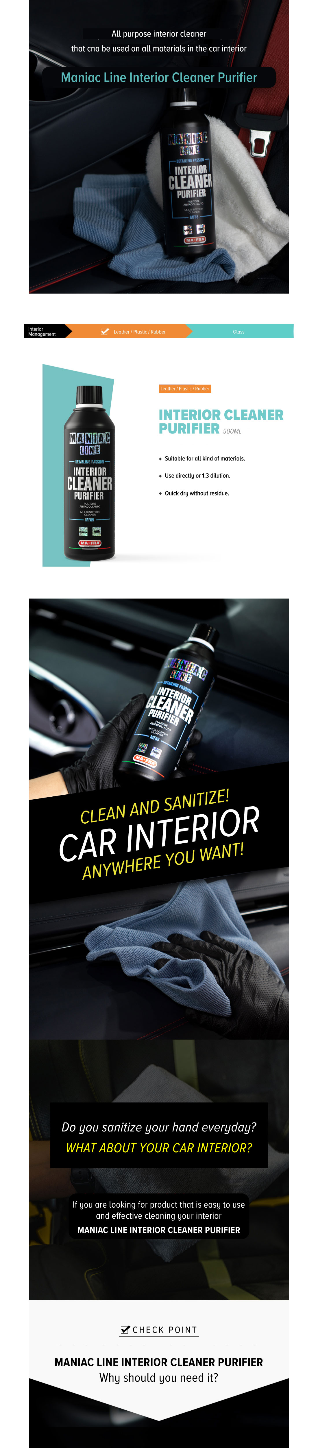 Interior Cleaner Purifier MaFra