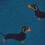 MHT007Teal_SAUSAGE_DOGS_SWATCH