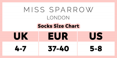 MISS SPARROW size chart UK