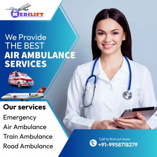 Medilift Air Ambulance in Mumbai is available for the people of Mumbai those who have critical patients to transfer to other cities by Air ambulance at a cheap cost.

More Visit:- https://bit.ly/2GJGfJT