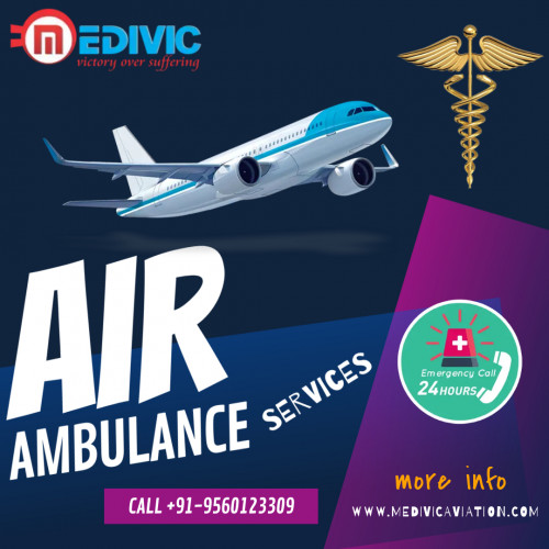 Medivic Aviation Air Ambulance in Mumbai relocate the patient to a different city to get the best medical procedure with all the latest medical solutions for the prompt shifting. Quickly take advantage of the excellent  service by us with every medical comfort for the patient

More@ https://bit.ly/2Wq09ls