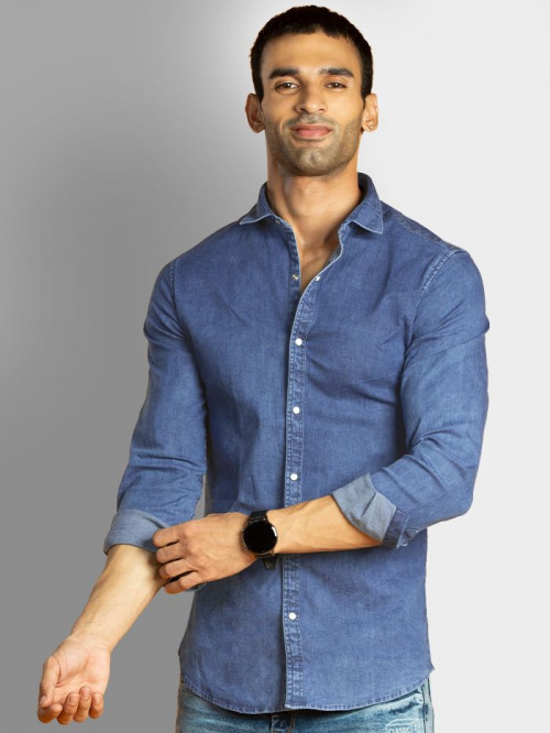 Men Denim Shirts 2