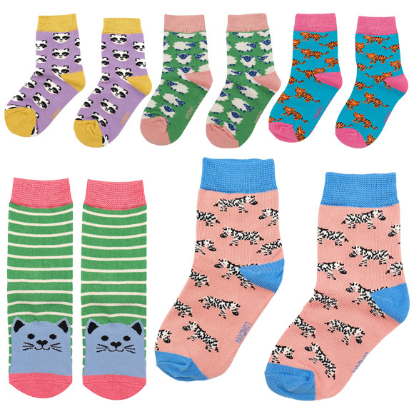 Miss Sparrow Girls 2 Pack Animal Socks EBAY DESCRIPTION - Gifyu