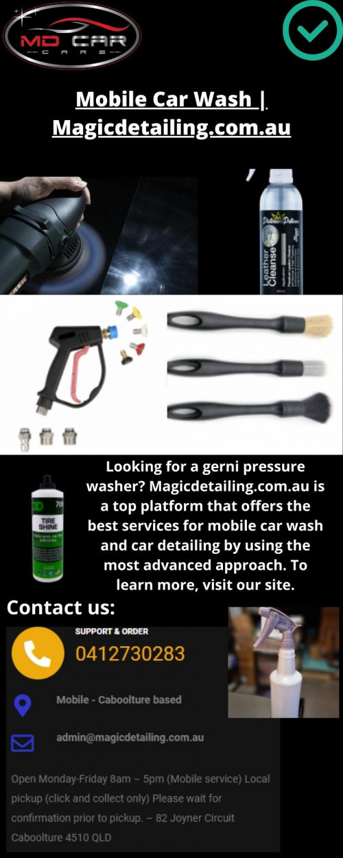 Mobile Car Wash Magicdetailing.com.au (1)