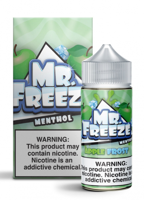 Apple Frost E-Juice by Mr.Freeze, gets that powerful minty flavor that invigorates you like nothing else can. Visit -
https://www.ecigmafia.com/products/apple-frost-e-juice-by-mr-freeze-e-liquid-100ml.html