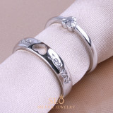 NEHZY-Female-fashion-jewelry-silver-jewelry-couple-rings-Heart-shaped-opening-ring-One-pair-price